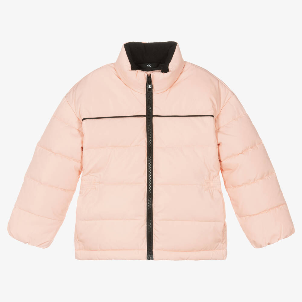 Pink calvin klein jacket online