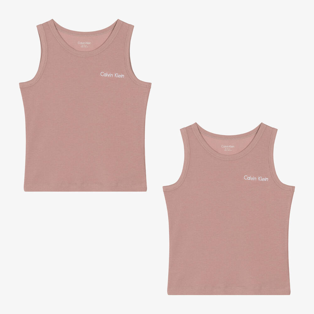 Calvin klein pink vest new arrivals