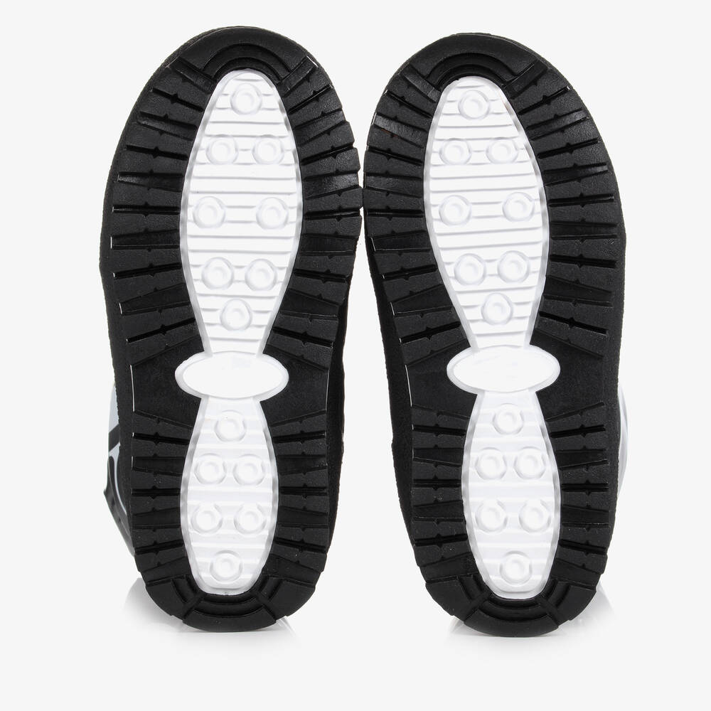 Calvin Klein Jeans Girls Silver Logo Snow Boots Childrensalon Outlet