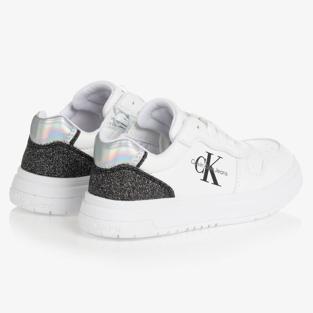 Calvin klein sales glitter trainers