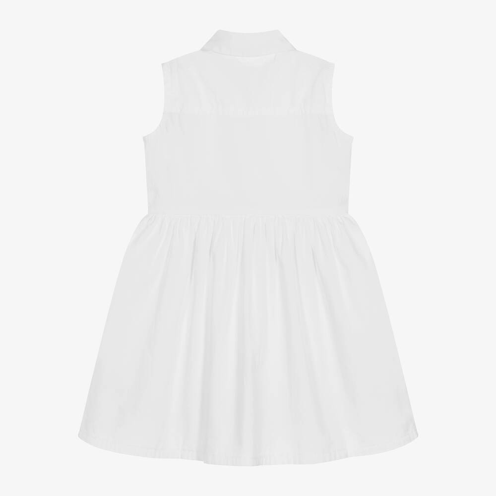 Calvin klein white shirt dress shop