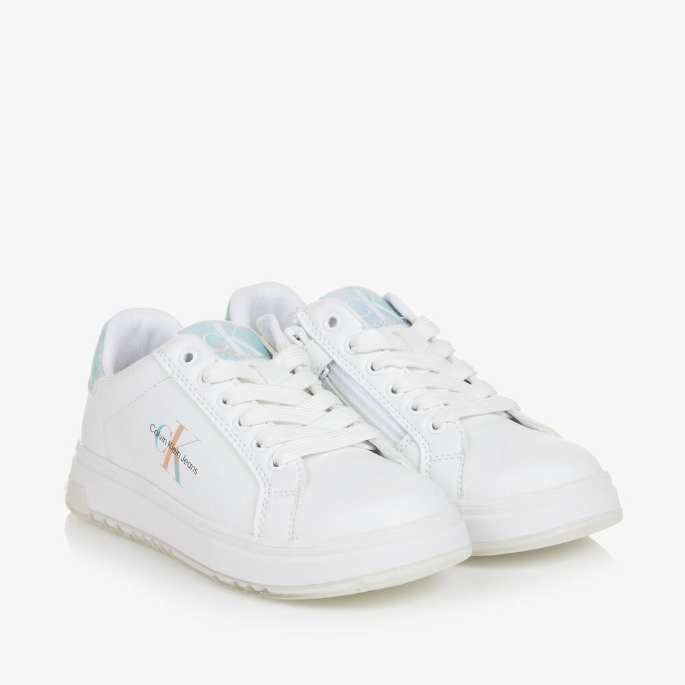 Ck white trainers outlet