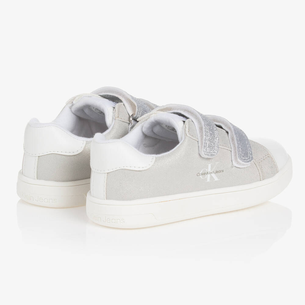 Calvin klein clearance glitter trainers