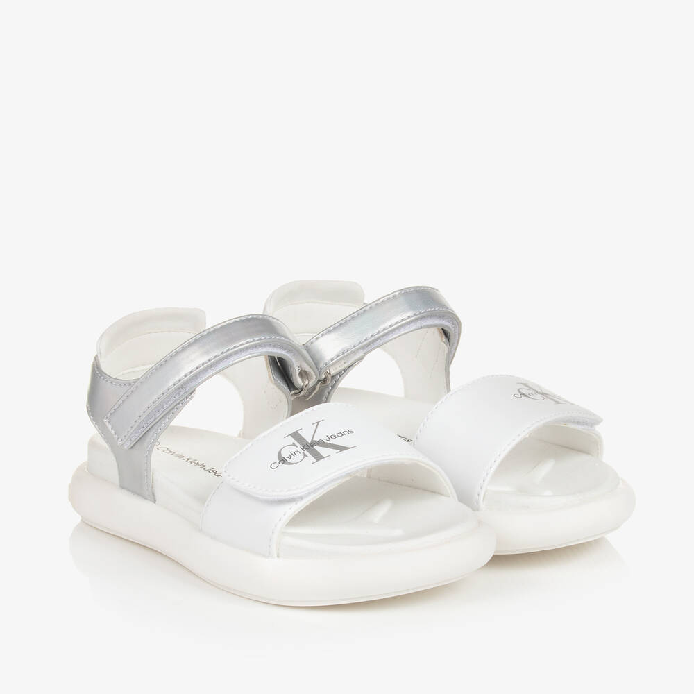 Calvin klein slip on sandals store