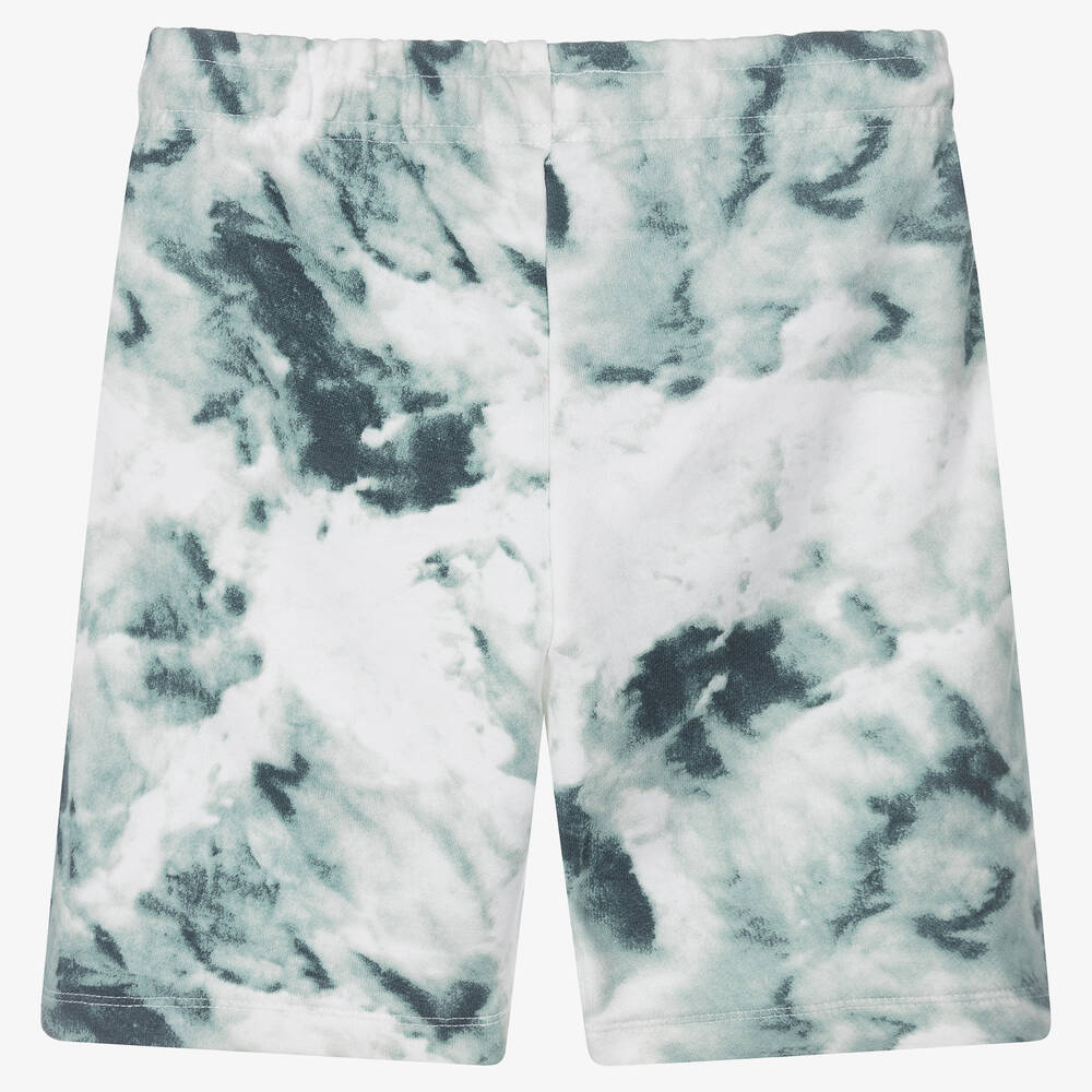 Calvin Klein Jeans Green Tie Dye Cotton Shorts