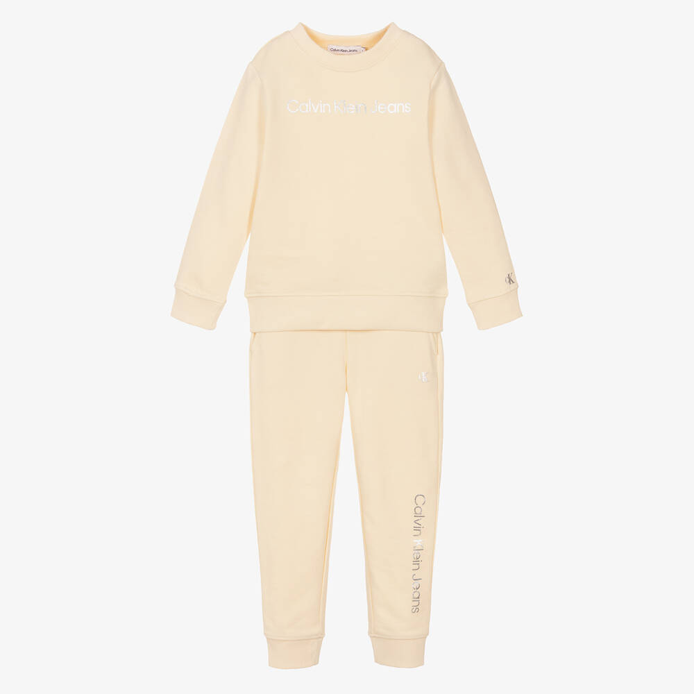 calvin klein girls tracksuit