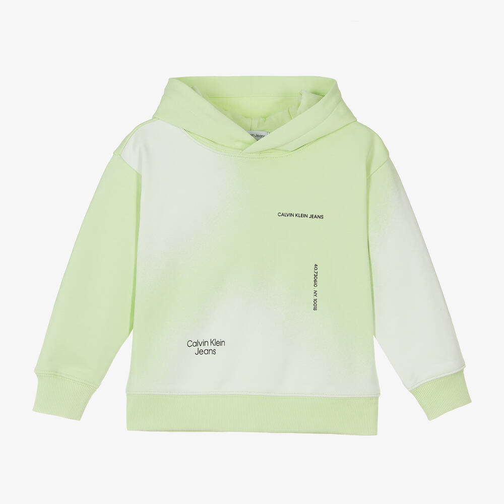 Calvin klein neon hoodie best sale