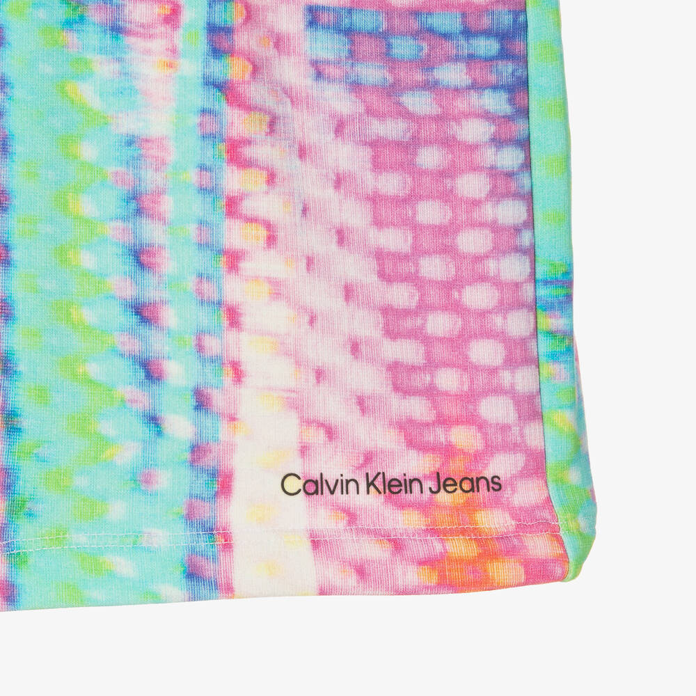 Calvin Klein-Multicolour Cotton Jersey Shorts | Childrensalon Outlet