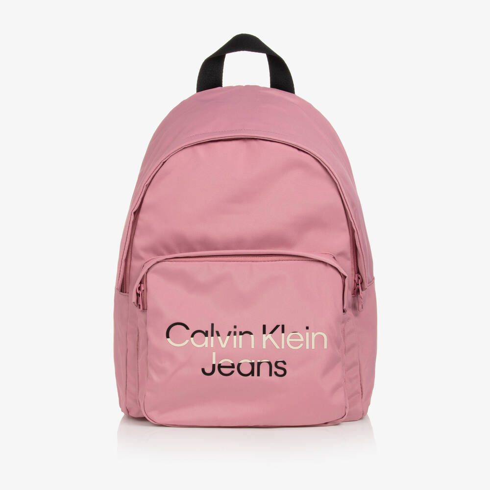 Calvin Klein - Pink Backpack (42cm) | Childrensalon