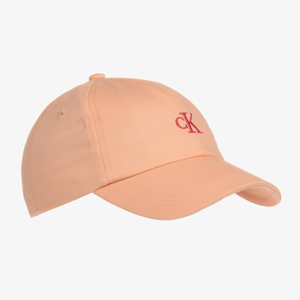Jeans Calvin Logo - Baseball Pink Cap | Klein Outlet Cotton Childrensalon