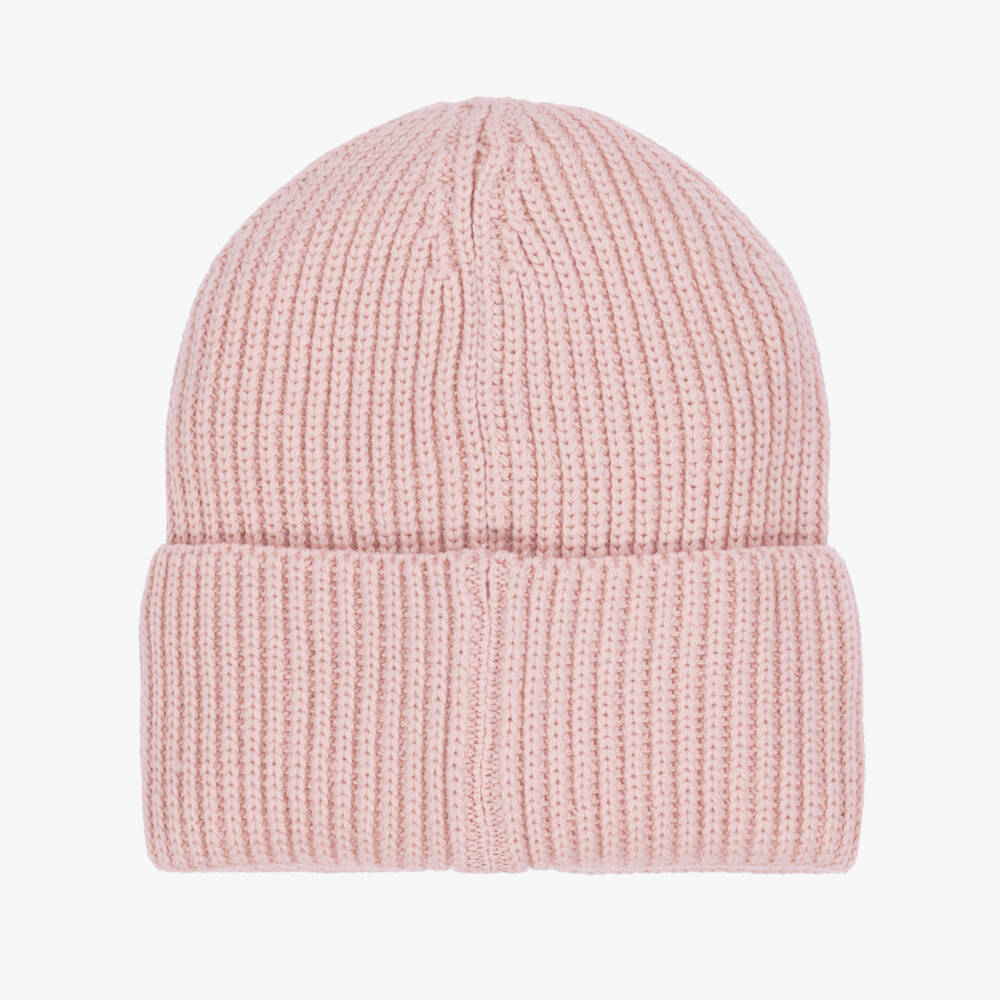 Calvin Klein-Мягкая розовая вязаная шапка для девочек | Childrensalon Outlet