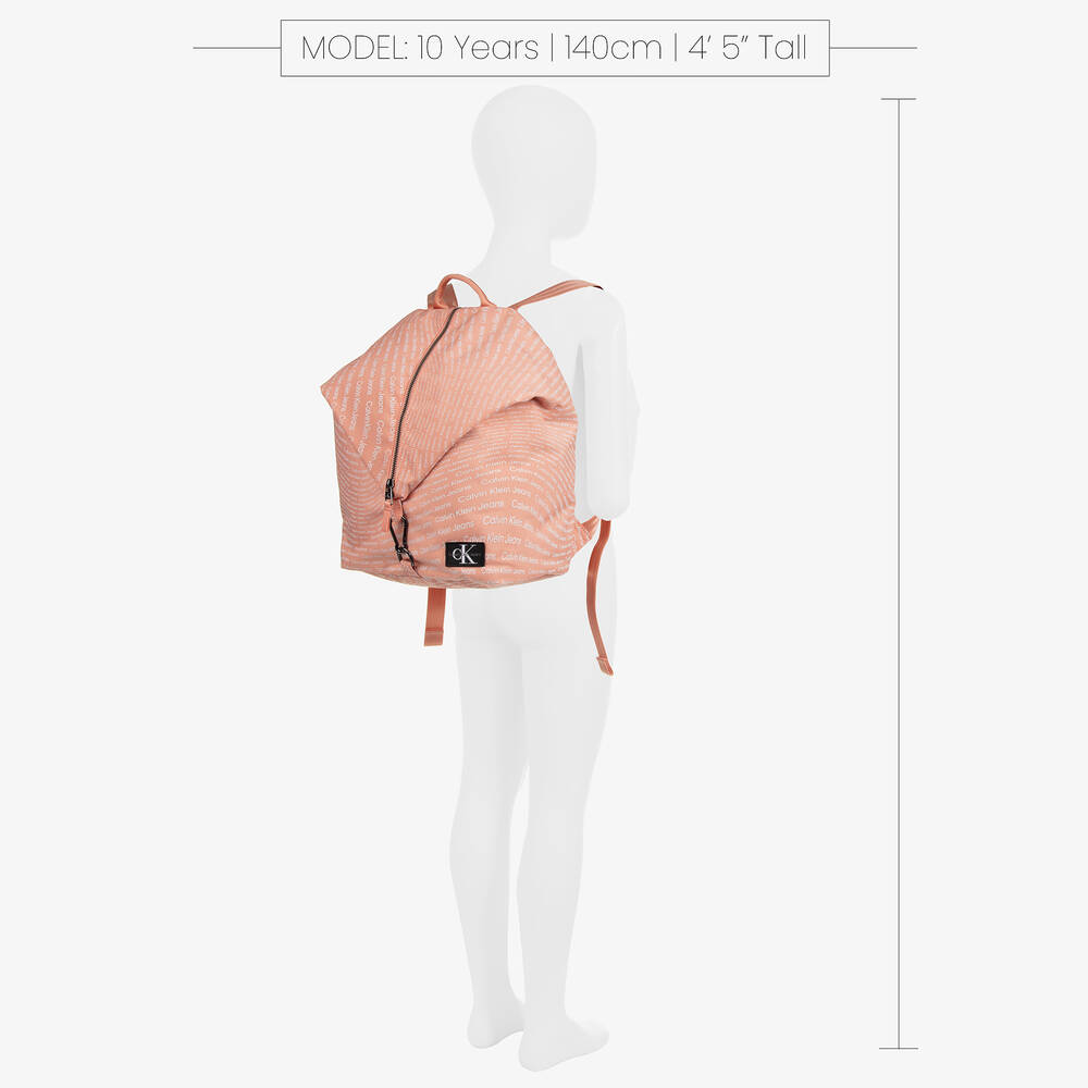 Pink calvin klein backpack online