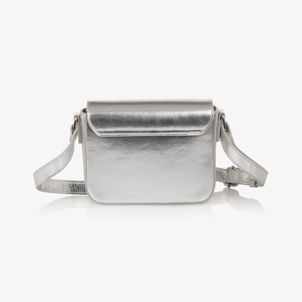 Calvin Klein-Silver Charm Girls Handbag Delight | Childrensalon Outlet