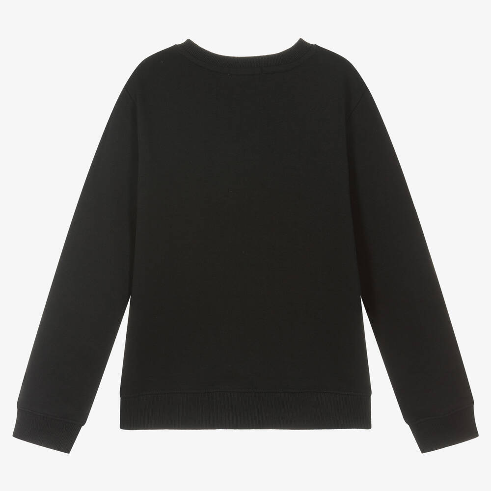 Calvin Klein Jeans Teen Black Box Logo Sweatshirt Childrensalon Outlet