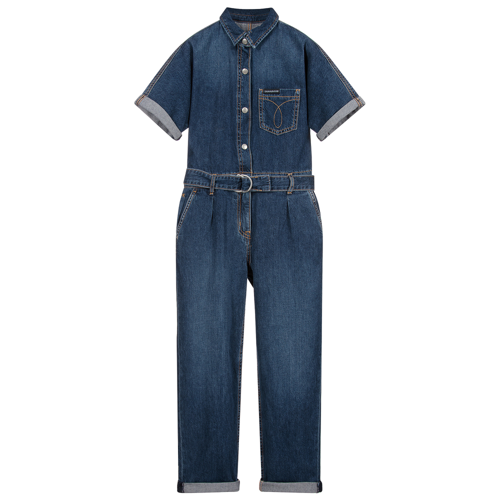 Jumpsuit jeans top for kids