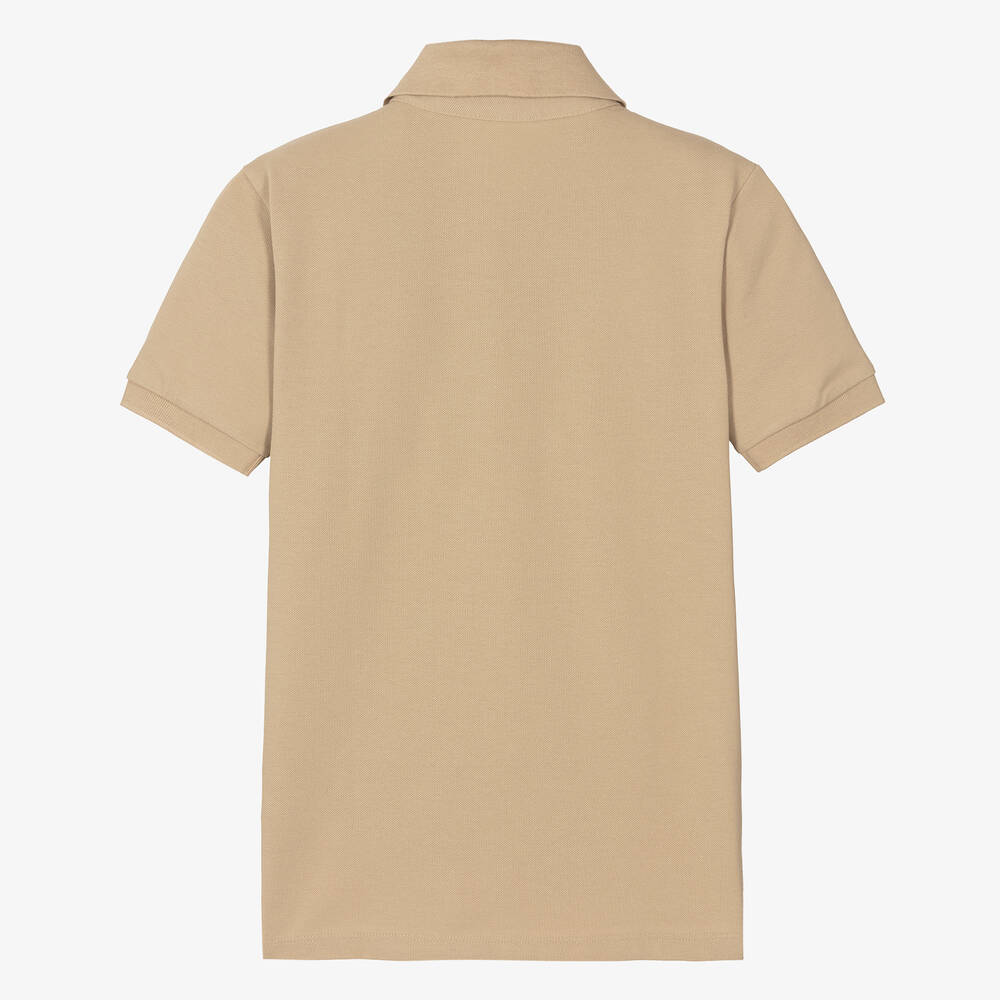 Polo shirt beige cheap