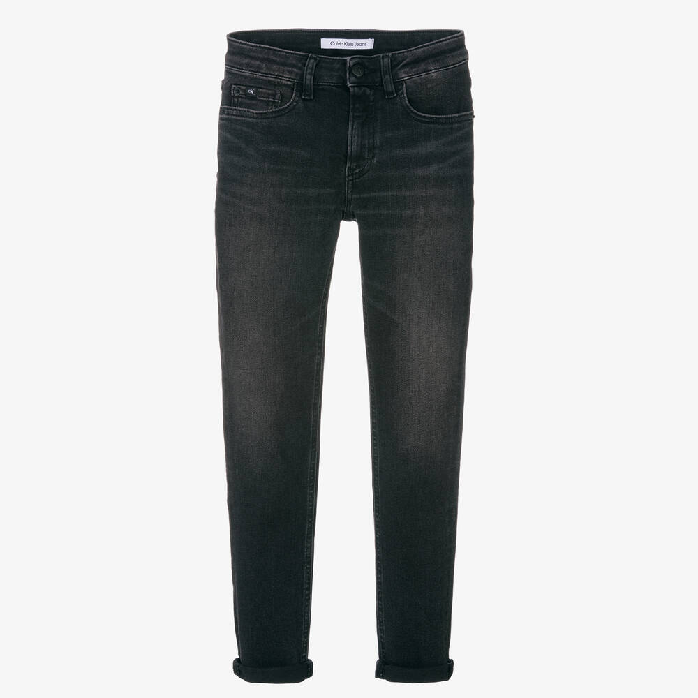 Calvin klein skinny black jeans sales