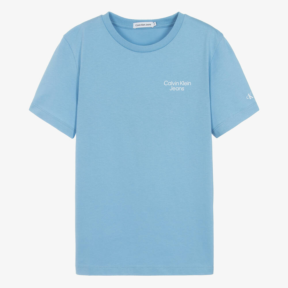 Calvin klein t shirt blue outlet