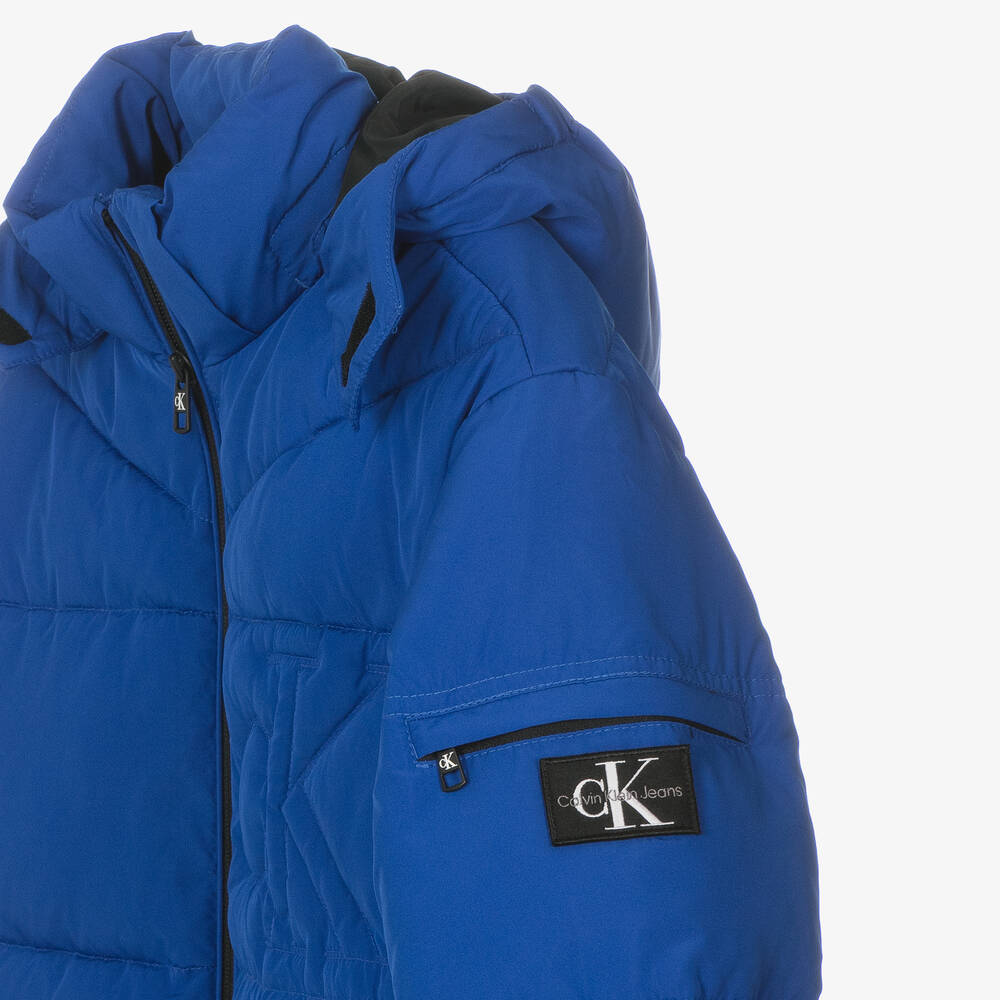 Doudoune calvin klein best sale bleu