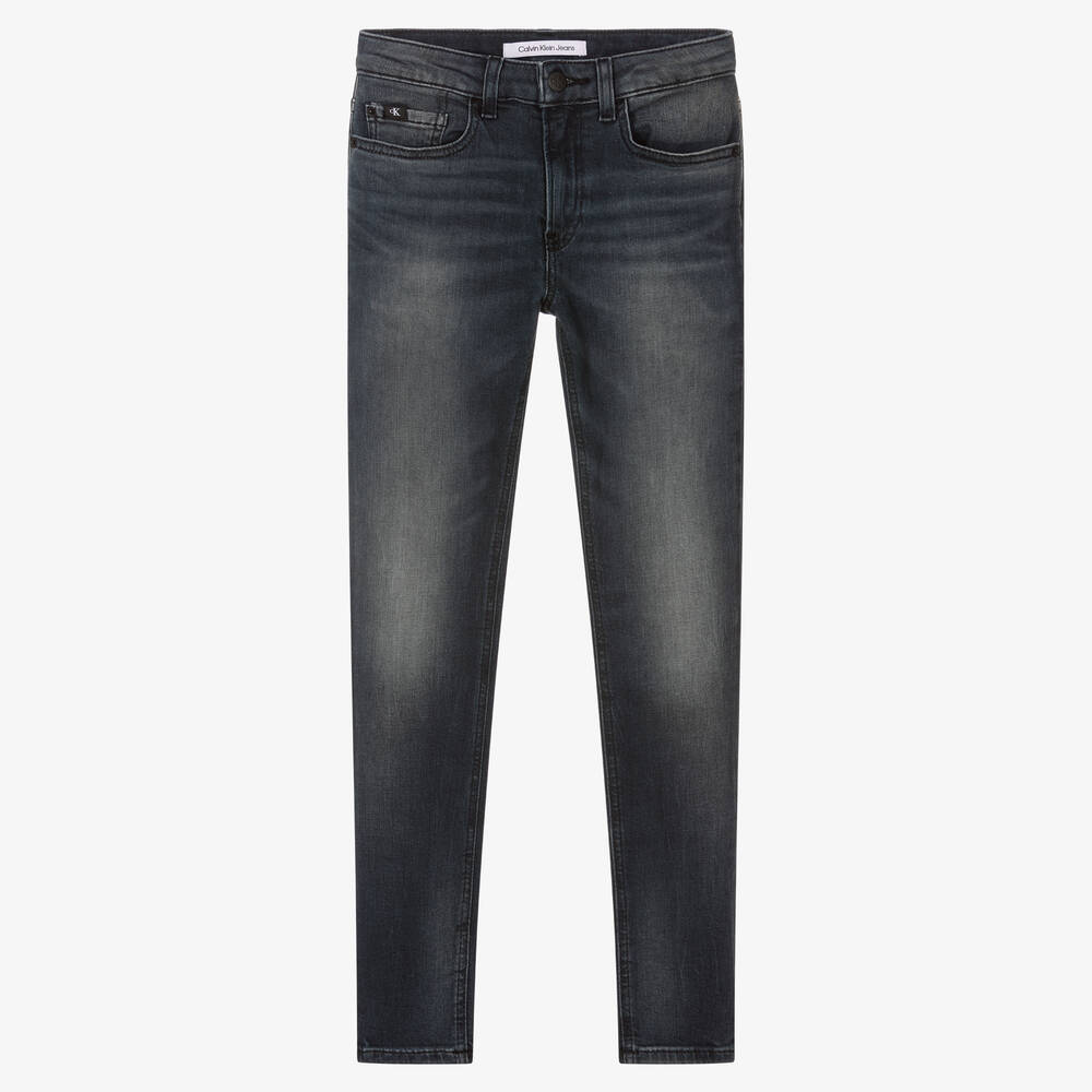 Jean skinny bleu ado garcon