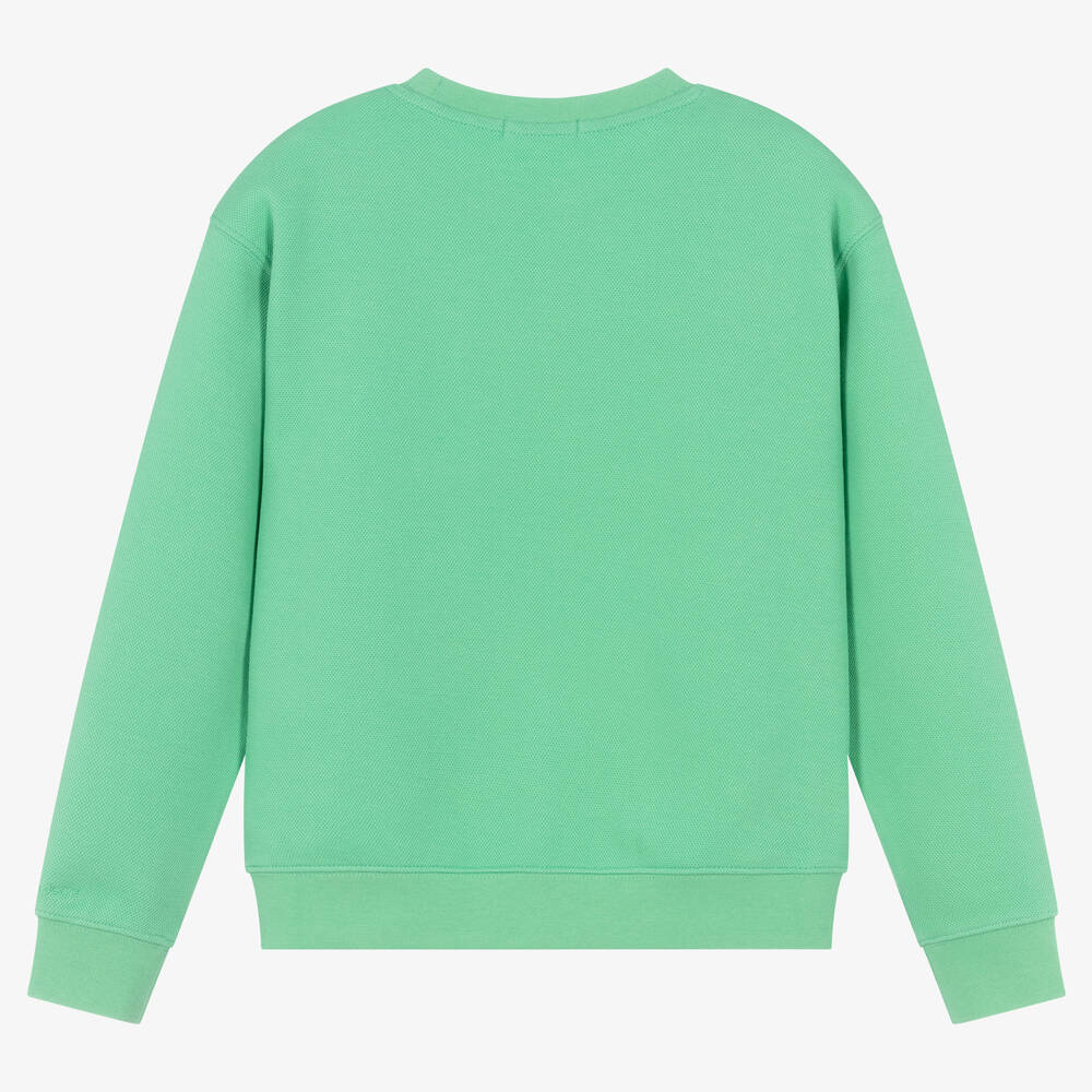 Calvin klein green sweatshirt outlet