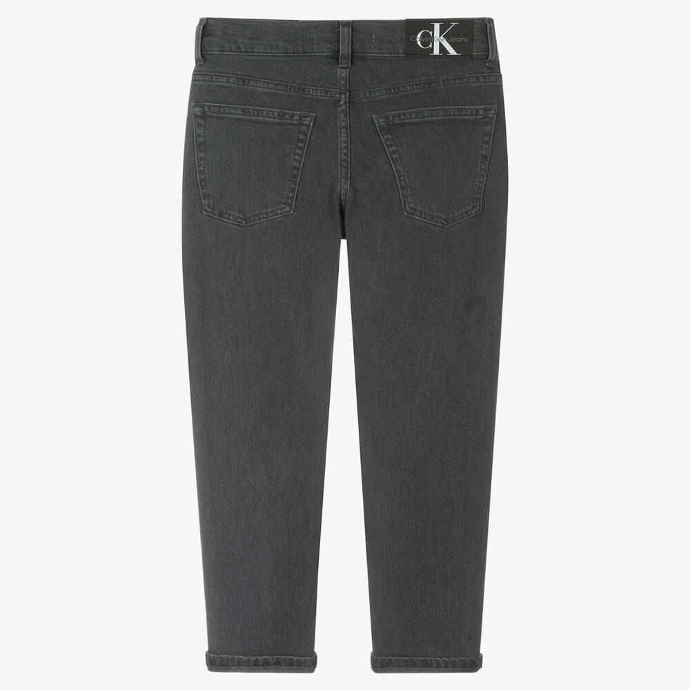 Calvin Klein-Серые свободные джинсы для мальчиков-подростков | Childrensalon Outlet