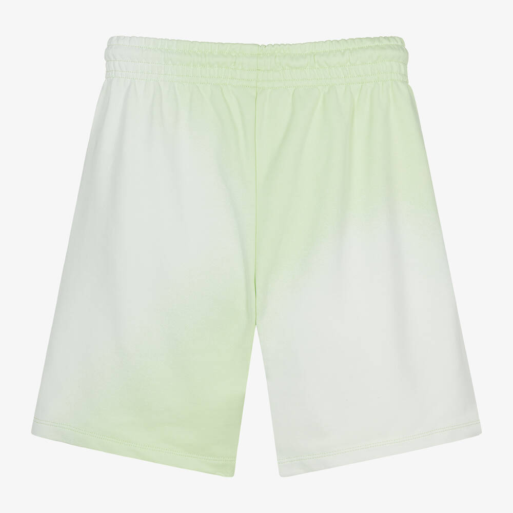 Calvin Klein-Teen Boys Lime Green Spray Paint Shorts | Childrensalon Outlet