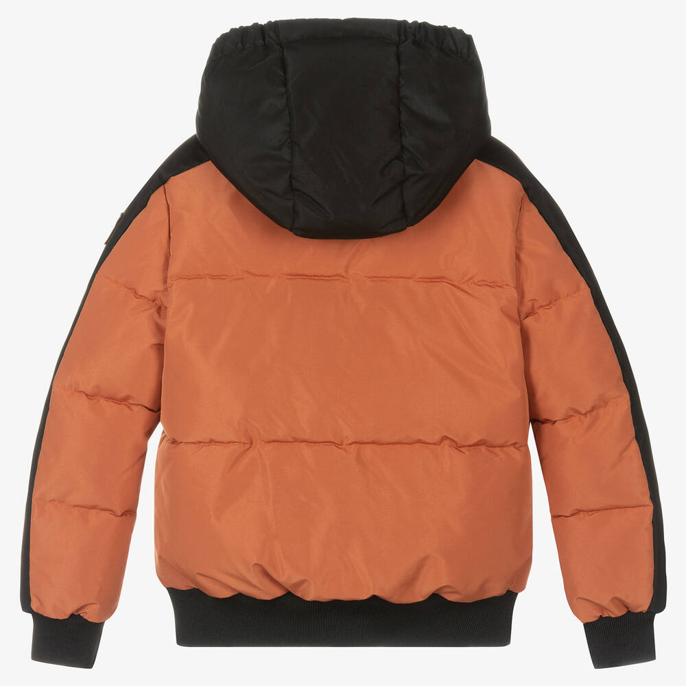 Calvin klein orange parka hot sale