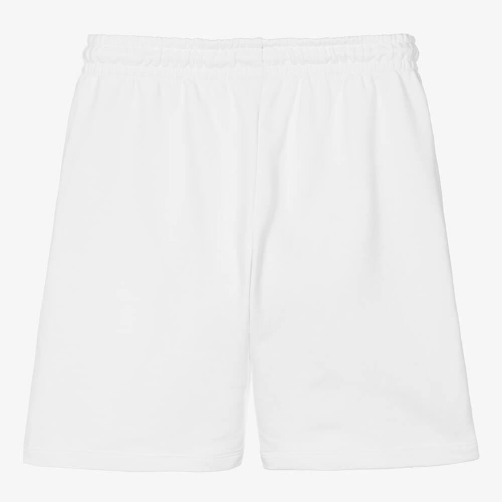 Calvin Klein-Teen Boys White Cotton Jersey Shorts | Childrensalon Outlet