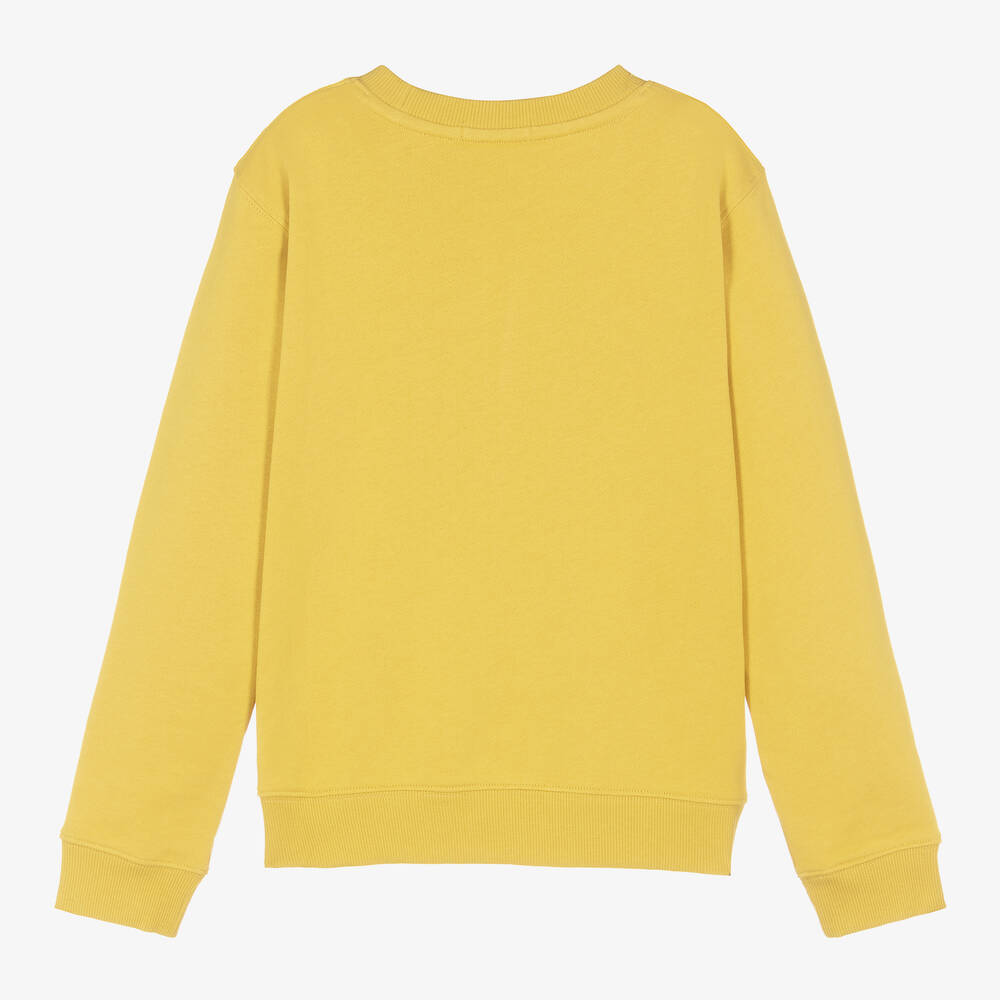 Calvin Klein Джинсы-Желтый свитшот для подростков | Childrensalon Outlet