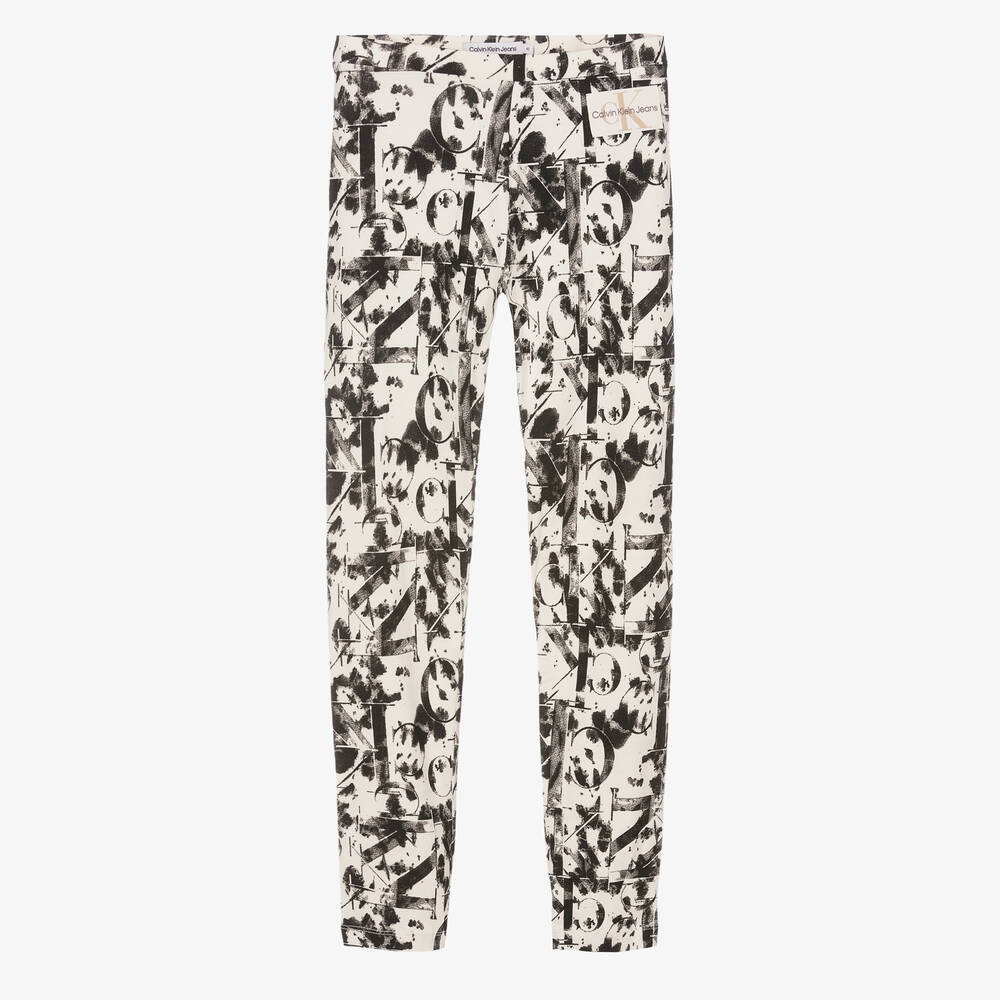 Girls calvin klein leggings store