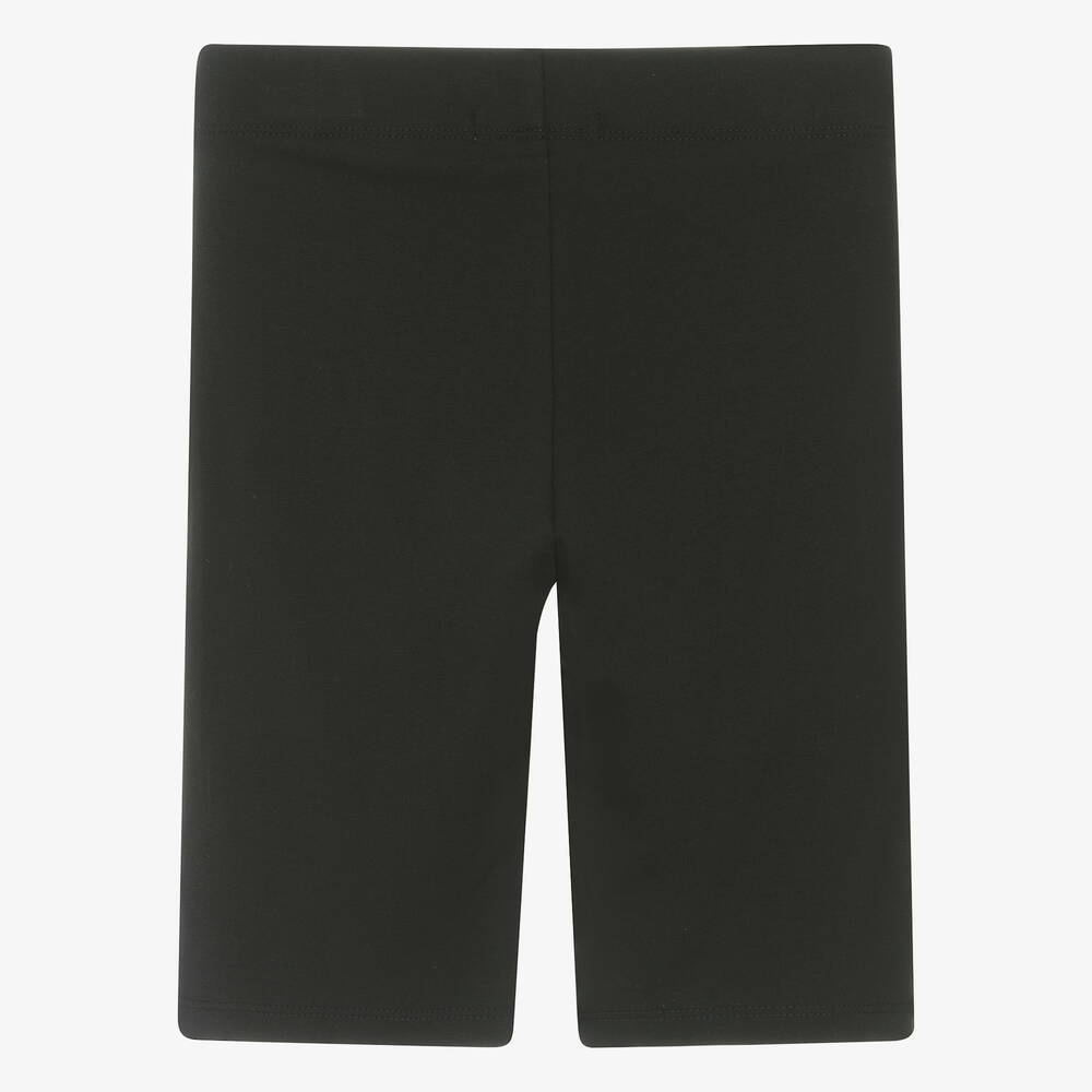 Calvin Klein Teen Girls Black Cotton Cycling Shorts Childrensalon Outlet