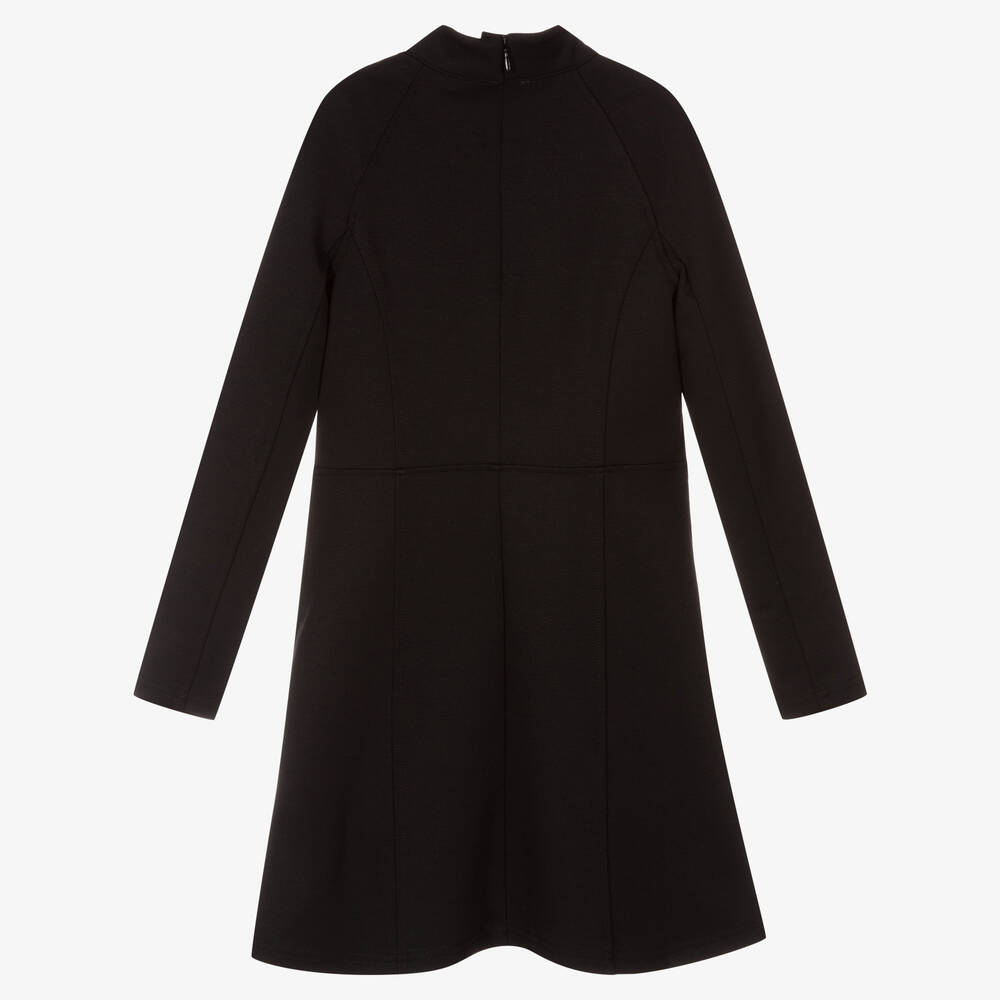 Calvin Klein Jeans-Teen Girls Black Jersey Dress | Childrensalon Outlet