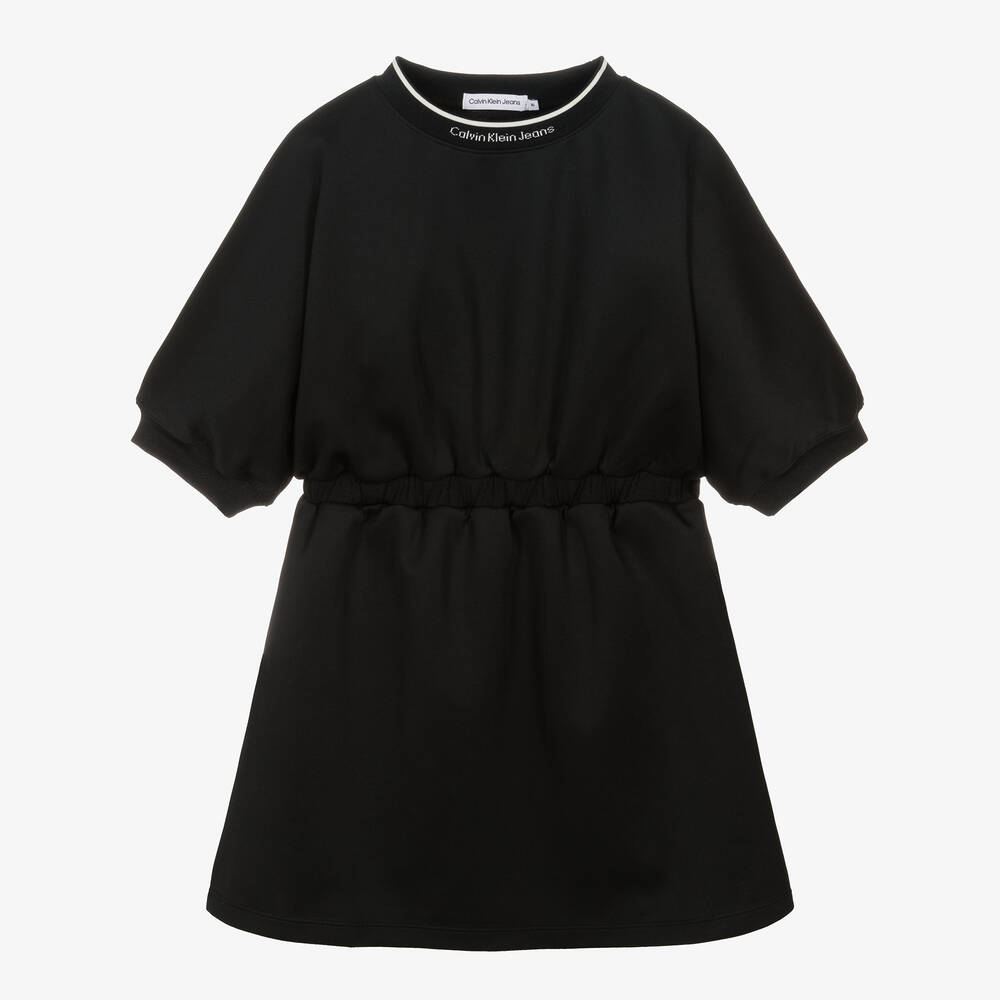 Calvin Klein-Teen Girls Black Jersey Dress | Childrensalon Outlet