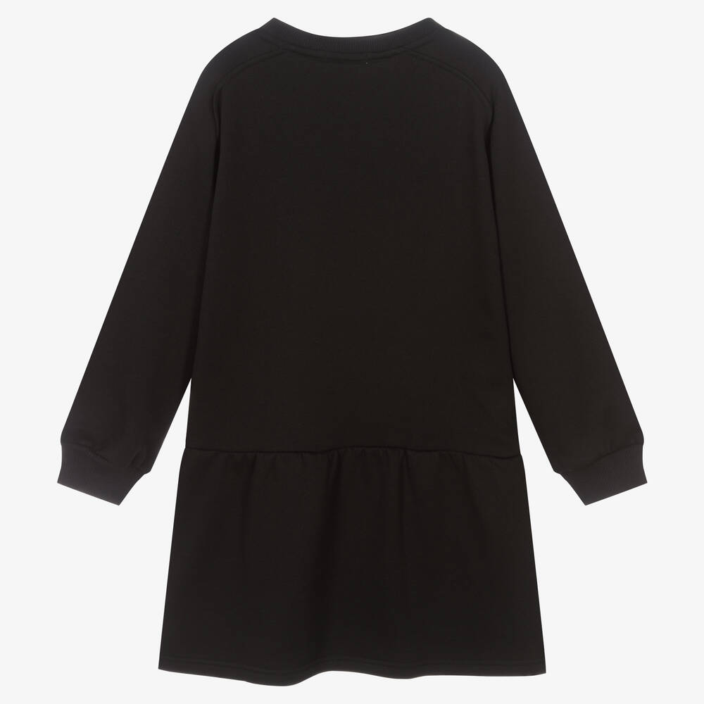 Calvin Klein Jeans-Teen Girls Black Logo Dress | Childrensalon Outlet