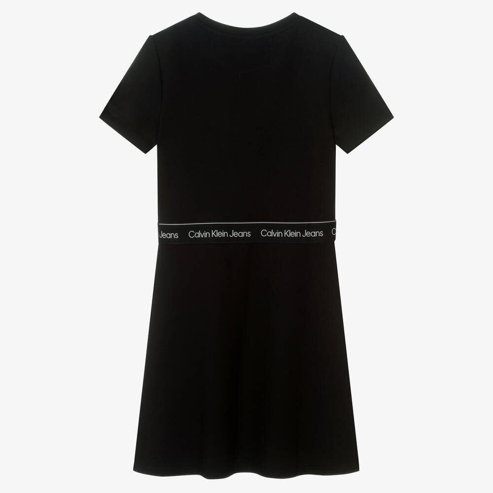 Calvin Klein Jeans Teen Girls Black Logo Dress Childrensalon