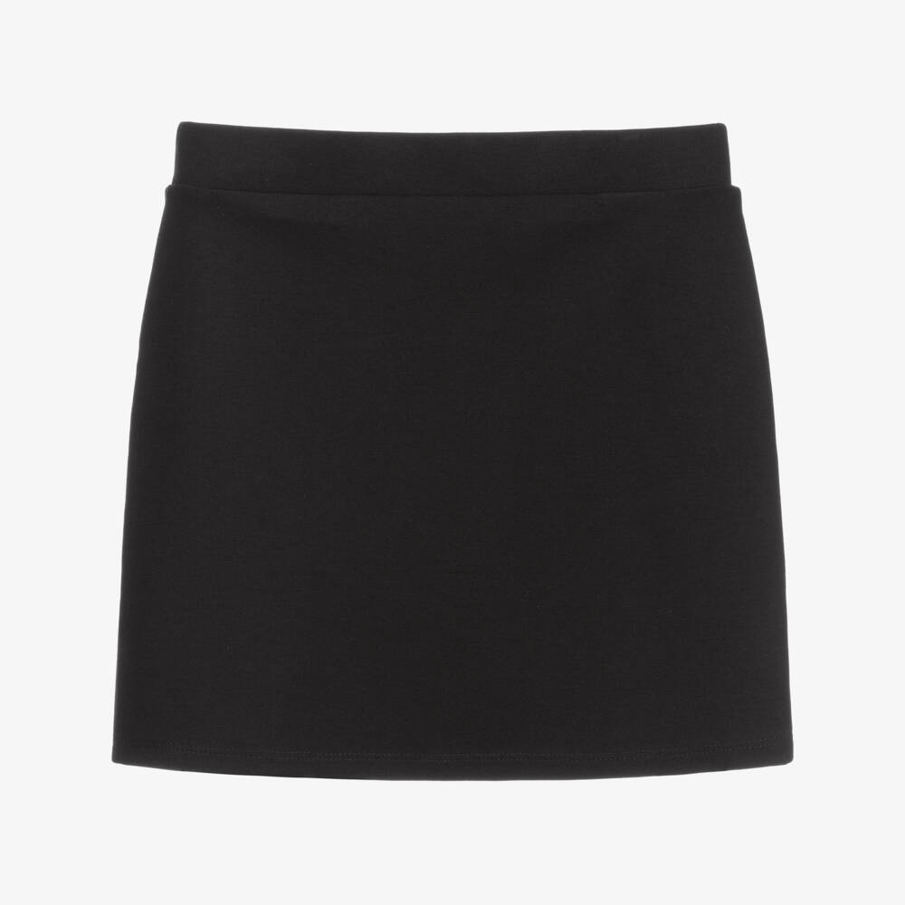 Calvin Klein Jeans-Teen Girls Black Logo Skirt | Childrensalon Outlet