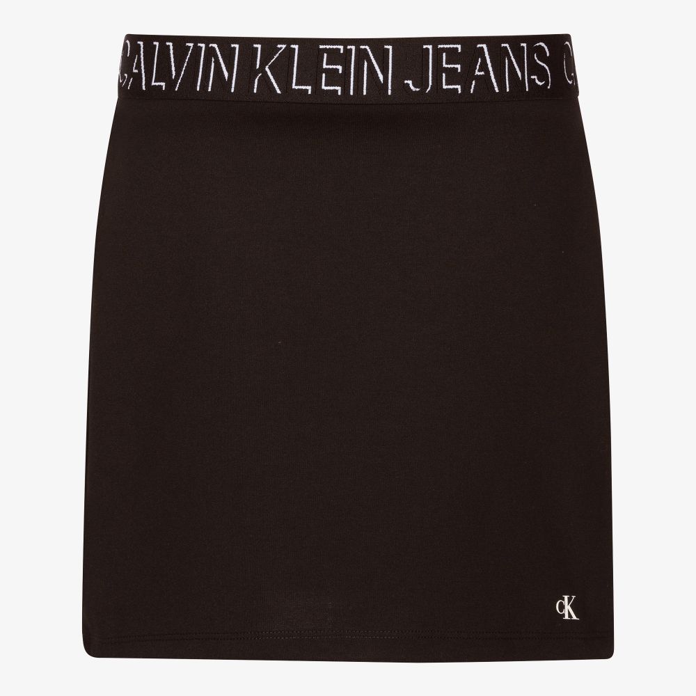 Calvin Klein Jeans - Schwarzer Teen Rock für Mädchen | Childrensalon