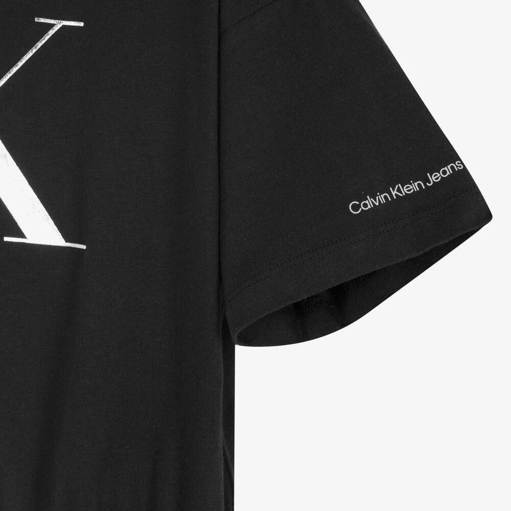 Calvin Klein Джинсы-Черная футболка для девочек-подростков | Childrensalon Outlet