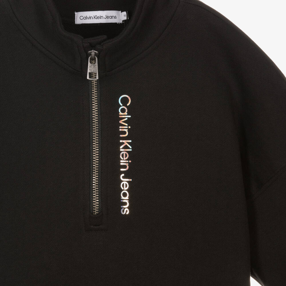 Calvin Klein Джинсы-Черное платье на молнии | Childrensalon Outlet