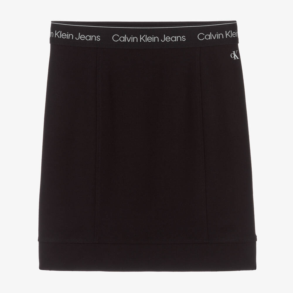 Calvin Klein Jeans - Jupe noire Milano ado fille | Childrensalon