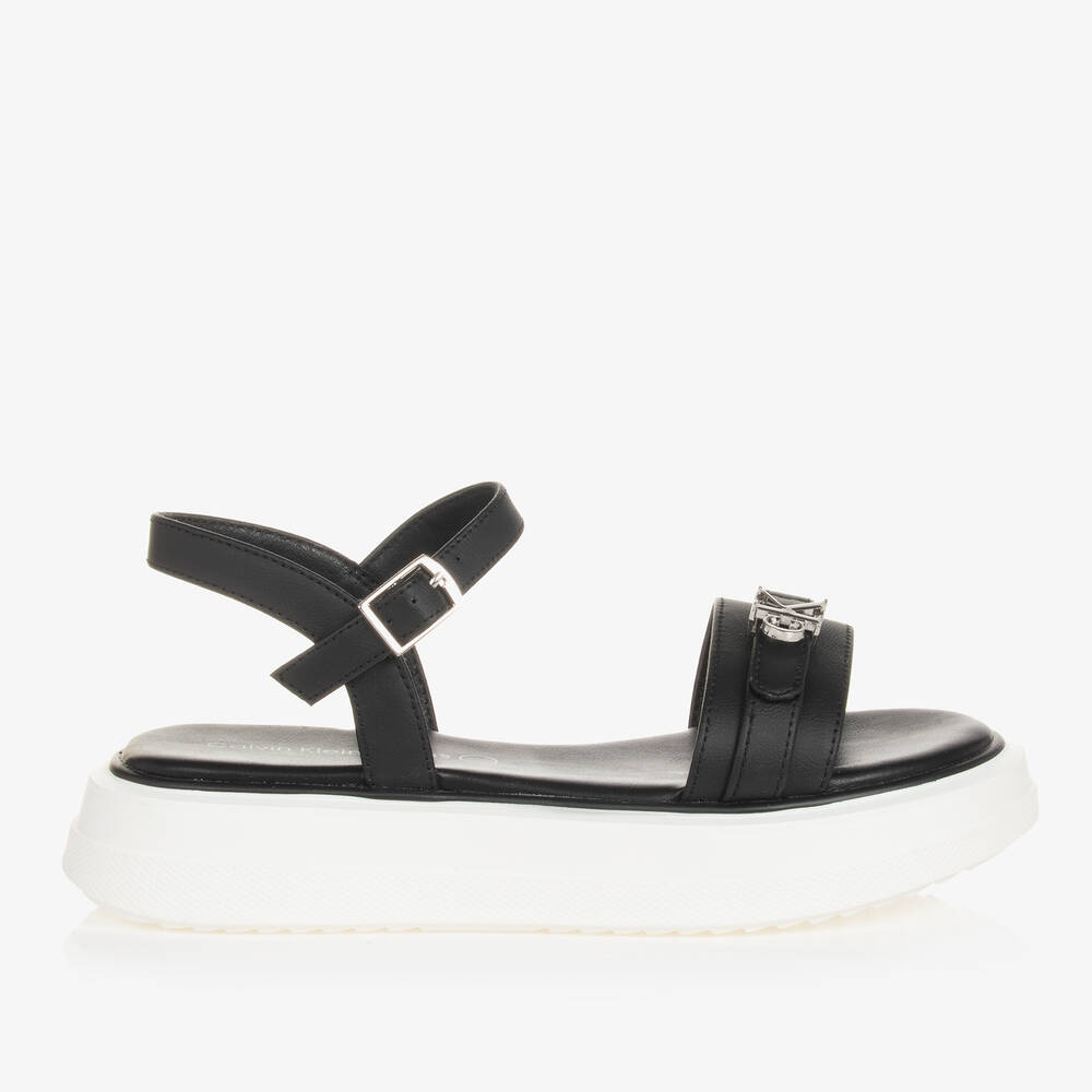 Calvin klein black sandals top