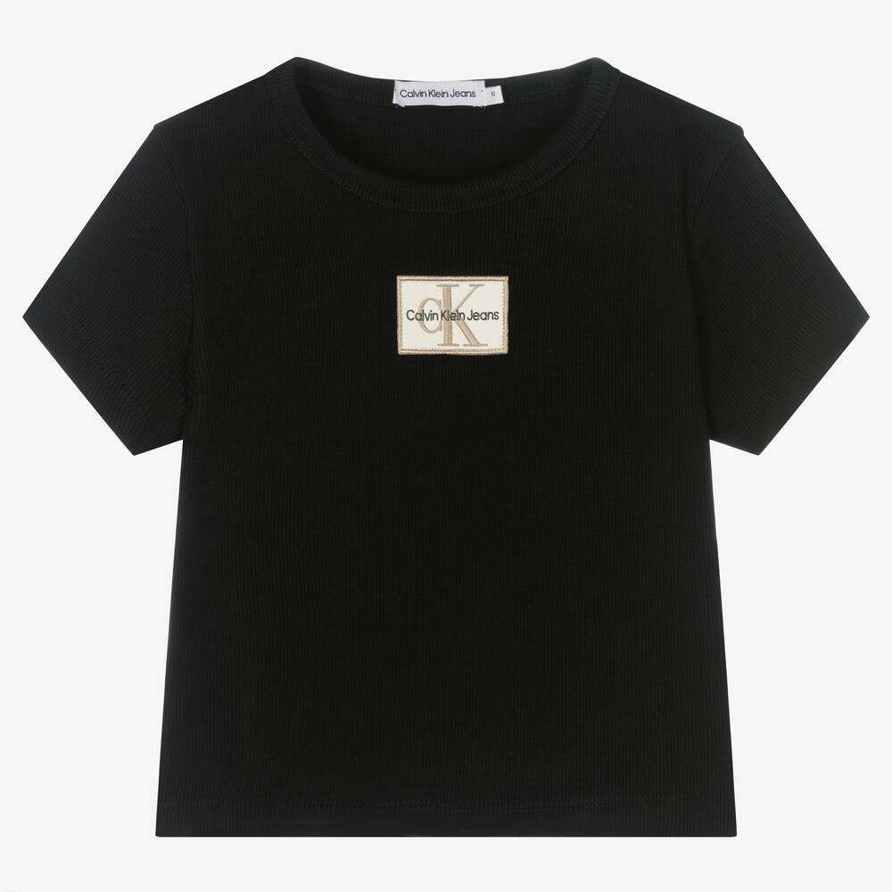 Calvin klein jeans black t shirt top
