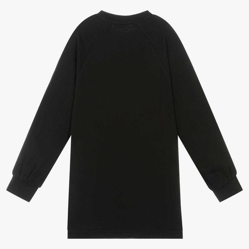 Calvin Klein Jeans-Teen Girls Black Sweatshirt Dress | Childrensalon Outlet