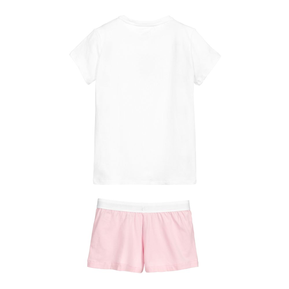 Calvin Klein-Teen Girls Cotton Logo Pyjamas | Childrensalon Outlet