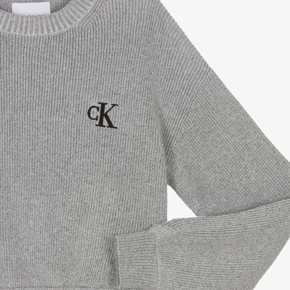 Calvin klein gray sweater shop