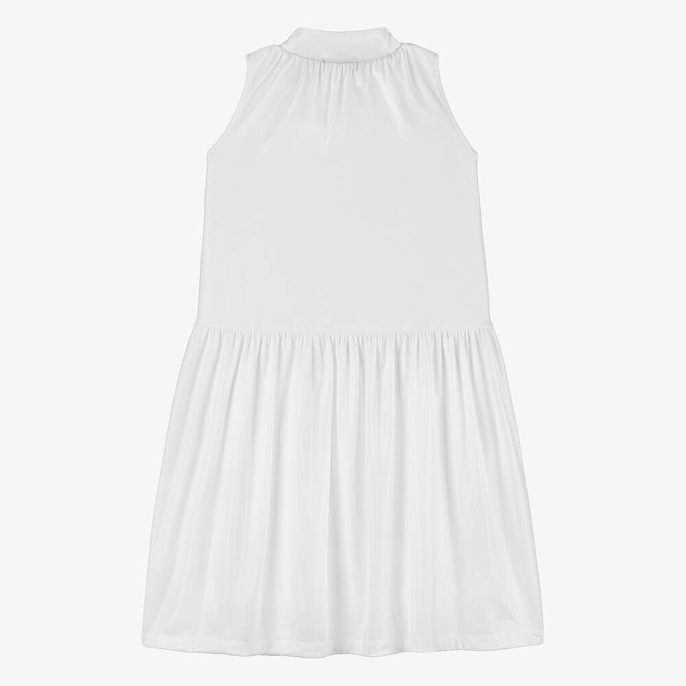 Calvin Klein-Teen Girls Ivory Iridescent Dress | Childrensalon Outlet