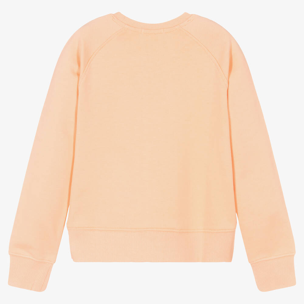 Pastel orange sweatshirt discount