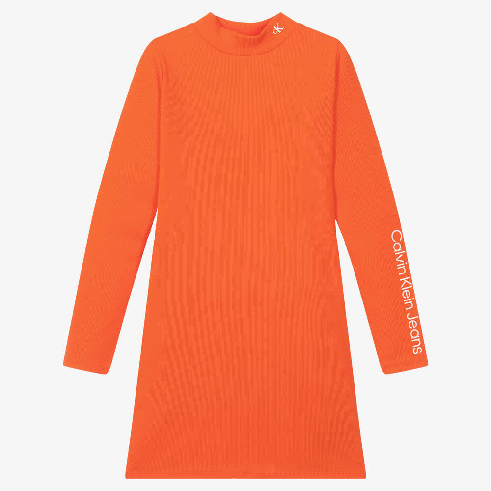 Calvin klein jeans orange clearance