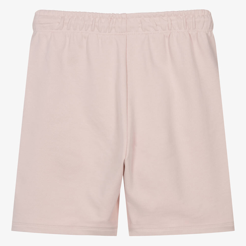 Calvin Klein-Teen Girls Pink Cotton Monogram Shorts | Childrensalon Outlet